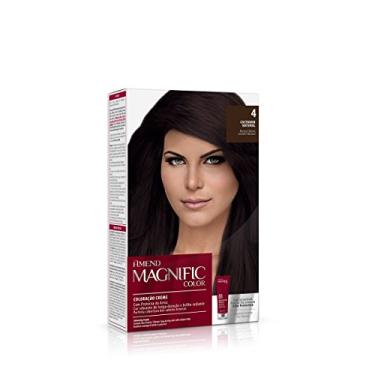 Imagem de Amend Kit Coloração Em Creme Magnific Color 4 Castanho Natural