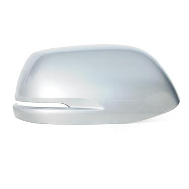Imagem de JESYMBX Para Honda CRV CR-V 2012-2016 Tampa do espelho lateral da porta da asa do carro Tampa do espelho retrovisor Exterior da concha Casa prata direita