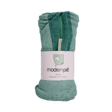 Imagem de Manta Microfibra Verde para Cães Modernpet