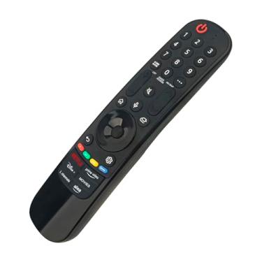 Imagem de MR24GA sub MR22GA MR23GA MR24GN Controle remoto de substituição Magic Voice compatível com modelos LG TV 2023 2024 com microfone e ponteiro 43UT81006LA OLED42C4AUA OLED42C4PUA OLED48B4AUA OLED48B4PUA