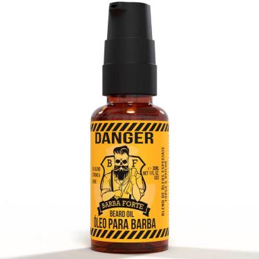 Imagem de Óleo para Barba Danger Força e Brilho 30mL Barba Forte