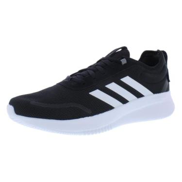 Imagem de adidas Tênis masculino Lite Racer Rebold, Core Black/Cloud White/Core Black, 45