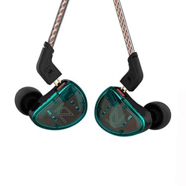 Imagem de Monitores intra-auriculares KZ AS10, 5 fones de ouvido com armadura equilibrada, fones de ouvido com cancelamento de ruído, fones de ouvido IEMs com cabo destacável de 2 pinos para músico, cantor