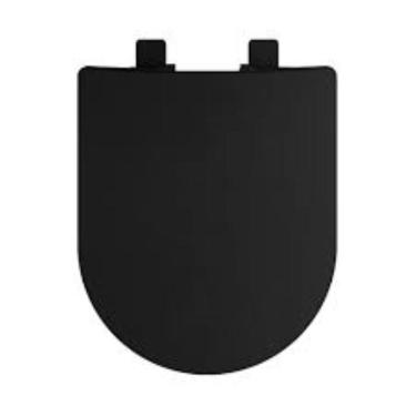 Imagem de Assento Vaso City Preto Celite Softclose Tupan