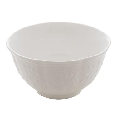 Imagem de Bowl Pote Vasilha De Cerâmica New Bone Butterfly Flower Borboleta E Flores Lyor 7,5x14cm