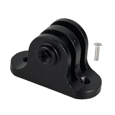 Imagem de UGPLM Suporte para câmera, suporte para bicicleta, portátil, liga de alumínio, substituição, acessórios práticos para bicicleta, para câmeras esportivas, Base com Rosca