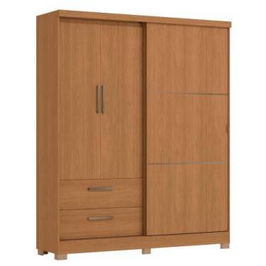 Imagem de Guarda Roupa / Roupeiro Kappesberg C533-CN 3 Portas 2 Gavetas 218x180x