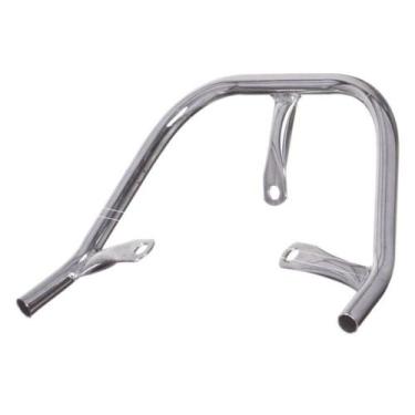 Imagem de Alça Moto Yamaha Ybr 125 2000 A 2008 Modelo Original Pro Tork, CROMADO