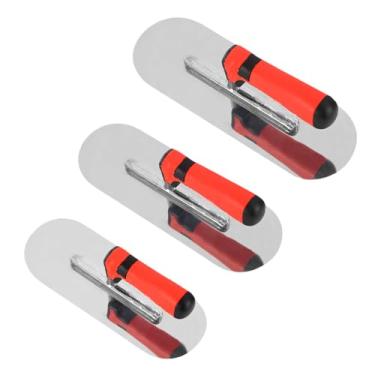 Imagem de ESreake Conjunto de 3 peças de ferramentas de concreto de aço inoxidável, inclui ferramenta manual de alvenaria de 35 x 10 cm, 28 x 10 cm, 25 x 7 cm com alça macia, leve, espátula de gesso para reboco