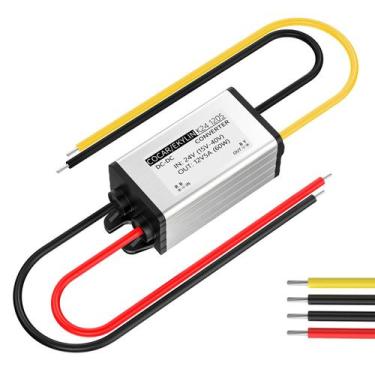 Imagem de Conversor DC EKYLIN 24V a 12V 5A 60W à prova d'água IP67