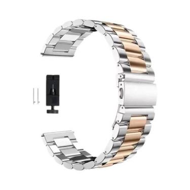 Imagem de Pulseira De Metal Em Aço Inoxidável De 22mm 20mm Para Samsung Galaxy W