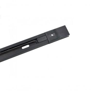 Imagem de Trilho Eletrificado 1 Metro Preto Com Canaleta - NORDECOR