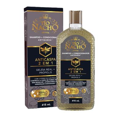 Imagem de Shampoo 2 em 1 Anticaspa Tío Nacho 415ml