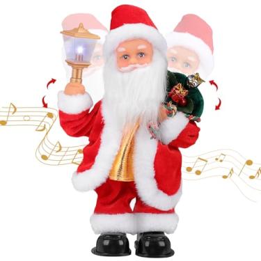 Imagem de Tawd Papai Noel Twerking, Papai Noel dançante com música - Figura animada de Papai Noel cantando e dançando para decoração de casa de Natal e presente festivo