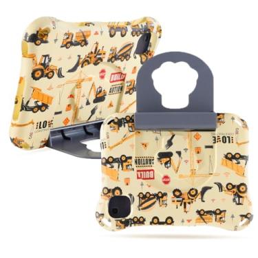 Imagem de Topevoeon Escavadeira REVVL Tab 2 5G 2025 10,1 polegadas capa para tablet infantil de EVA leve com alça de suporte, capa completa à prova de choque para meninos (WJJ)