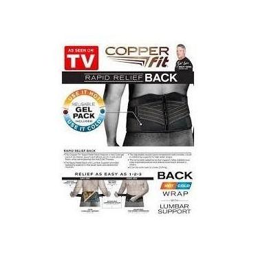 Imagem de Cinta Tratamento Lombalgia Lombar Bolsa Gel Quente Frio - oem