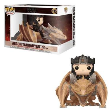 Imagem de Funko Pop House of The Dragons 135 Aegon Targaryen Sunfyre