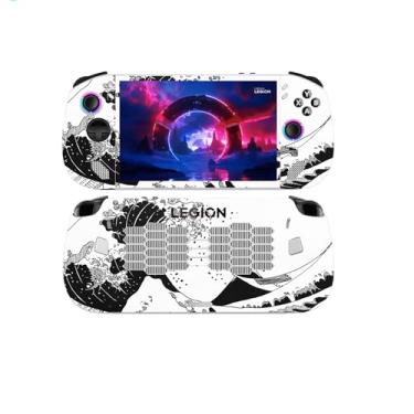 Imagem de Adesivo para Legion Go S Vinil Wrap Adesivo Capa Protetora Decalque (Onda do Mar Negro)