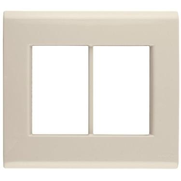 Imagem de Placa 6 Postos 4x4 Tramontina Liz Bege Tramontina