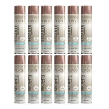Imagem de Kit 12 Spray Secante De Esmalte C/ Óleo De Cravo 400ml  Nuage