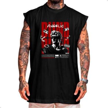 Imagem de Regata Oversized Machao Bund Angelic Algodão Leve 30.1 Verão - AL7, Pr