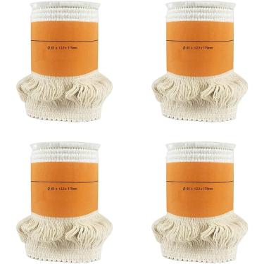 Imagem de Pavio De Substituição 65mm Fogão A Querosene Para Interior Exterior, Fogão A Querosene Aquecedor A Querosene, Aquecedores A Querosene Pavio De Reposição, 4pcs