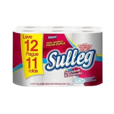 Imagem de PAPEL HIGIENICO SULLEG FOLHA DUPLA 30m 12un