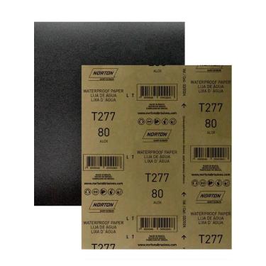 Imagem de Folha De Lixa D'água Grão 80 Norton T277