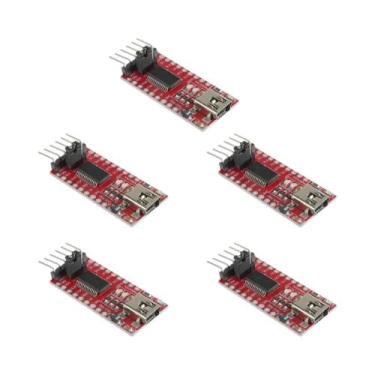 Imagem de Módulo Adaptador Serial USB Para TTL 3.3V 5.5V FT232RL FTDI Para Ardui