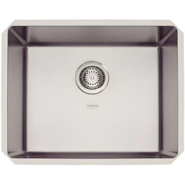 Imagem de Cuba Inox Tramontina Quadrum Acetinado Válvula 50x40x20.5