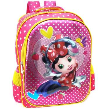 Imagem de Mochila Escolar Feminina Infantil 01843 - Ello