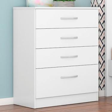 Imagem de Cômoda 4 Gavetas Astra Branco