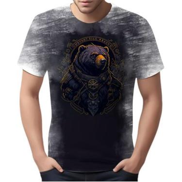 Imagem de Camiseta Camisa Estampada Steampunk Urso Tecnovapor Hd 18 - Enjoy Shop