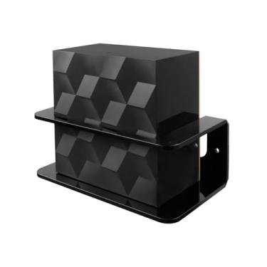 Imagem de Suporte de suporte para NETGEAR Nighthawk Tri-Band WiFi 6E Suporte de acrílico preto