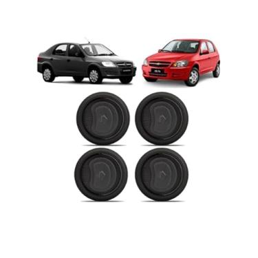 Imagem de 4 Difusor Saida Ar Celta Prisma 2007 2008 2009 2010 Preto