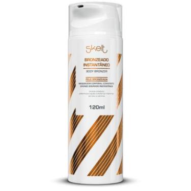 Imagem de Skelt Bronzeado Instantâneo 120ml Maquiagem Corporal, Maquiagem Corpor