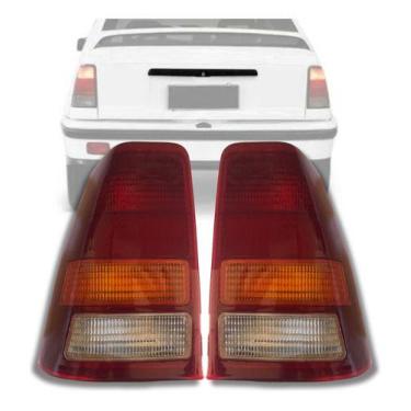Imagem de Par De Lanterna Traseira  Kadett De 1989 Até 1998 Tricolor - Blawer