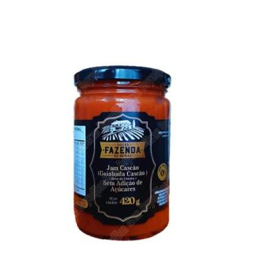 Imagem de Goiabada (Jam) Cascão Sem Adição de Açúcares 430 Gramas - Fazenda de M