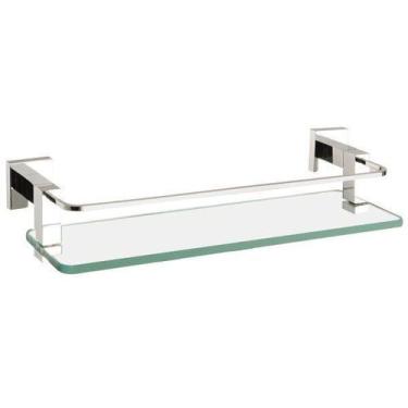 Imagem de Porta Shampoo com Proteção 2052 C 215 41,5cm Meber Metais, Cromado, 10