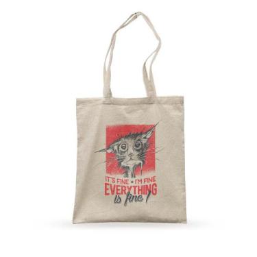 Imagem de Ecobag Everyting Is Fine Studio Geek