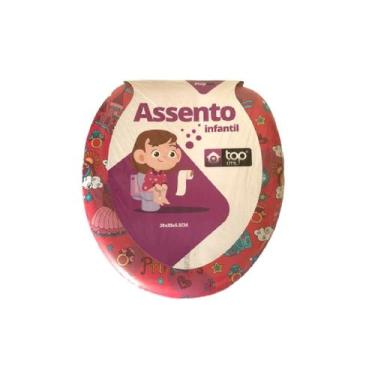 Imagem de Assento Infantil Redutor Vaso Sanitário Acolchoado Criança - Geral