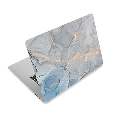 Imagem de ArtSo Adesivo para laptop, 30.5 cm 33.0 cm 33.8 cm 35.6 cm 38.1 cm 39.1 cm 39.6 cm 39.6 cm Laptop Universal PC Notebook Vinil Reutilizável Skin Sticker Cover Art Case Protetor Personalizado, Azul
