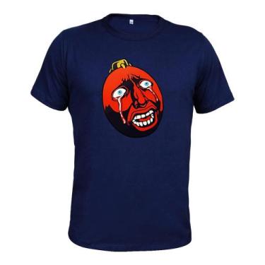 Imagem de Camiseta Plus Size 100% Algodão Malha 30.1 Estampada Bombers - Surpras