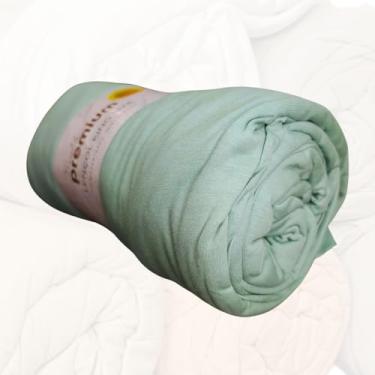 Imagem de Lençol Avulso Casal Malha 100% Algodão Vivaldi Premium Sul Brasil (Verde)