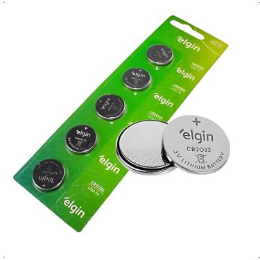 Imagem de Bateria Lítio Cartela C/5 Cr2032 Elgin