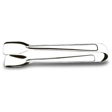 Imagem de Kit 6un Pegador Universal Pinça Inox 18cm Gelo Salgados Frios - GP Ino