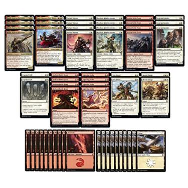 Imagem de Elite Red White Creature Deck - Boros Aggro Soldier - Very Powerful - Modern Legal - Custom Built - Magic The Gathering - MTG - 60 Card!