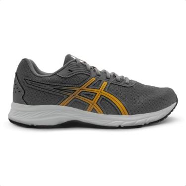 Imagem de Tênis Asics Raiden 4 Cinza e Laranja