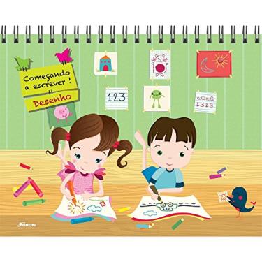 Imagem de Caderno C.D. 40 Fls Desenho Começando a Escrever - Foroni