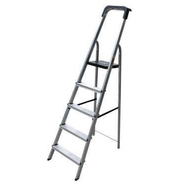 Imagem de Escada de Alumínio Doméstica com 5 Degraus ESC0025 BOTAFOGO